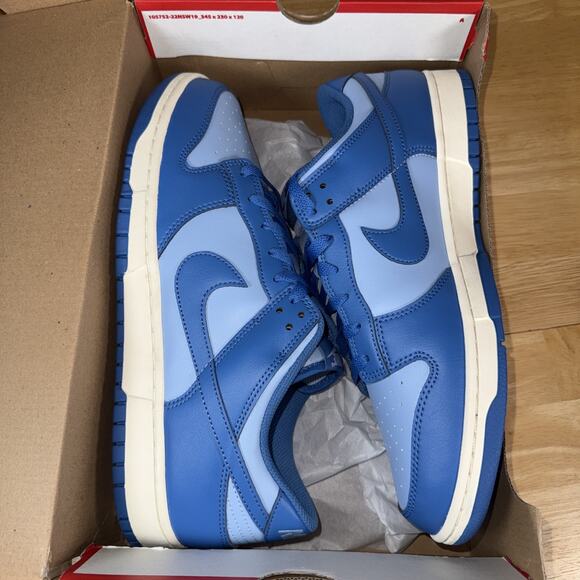 Size 13 Nike Dunk Low Psychic Blue Men\'s Sports Sneaker HF5441-400 OG ALL DS main image 8